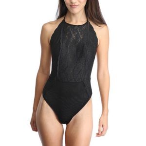 Free People Lace Bodysuit